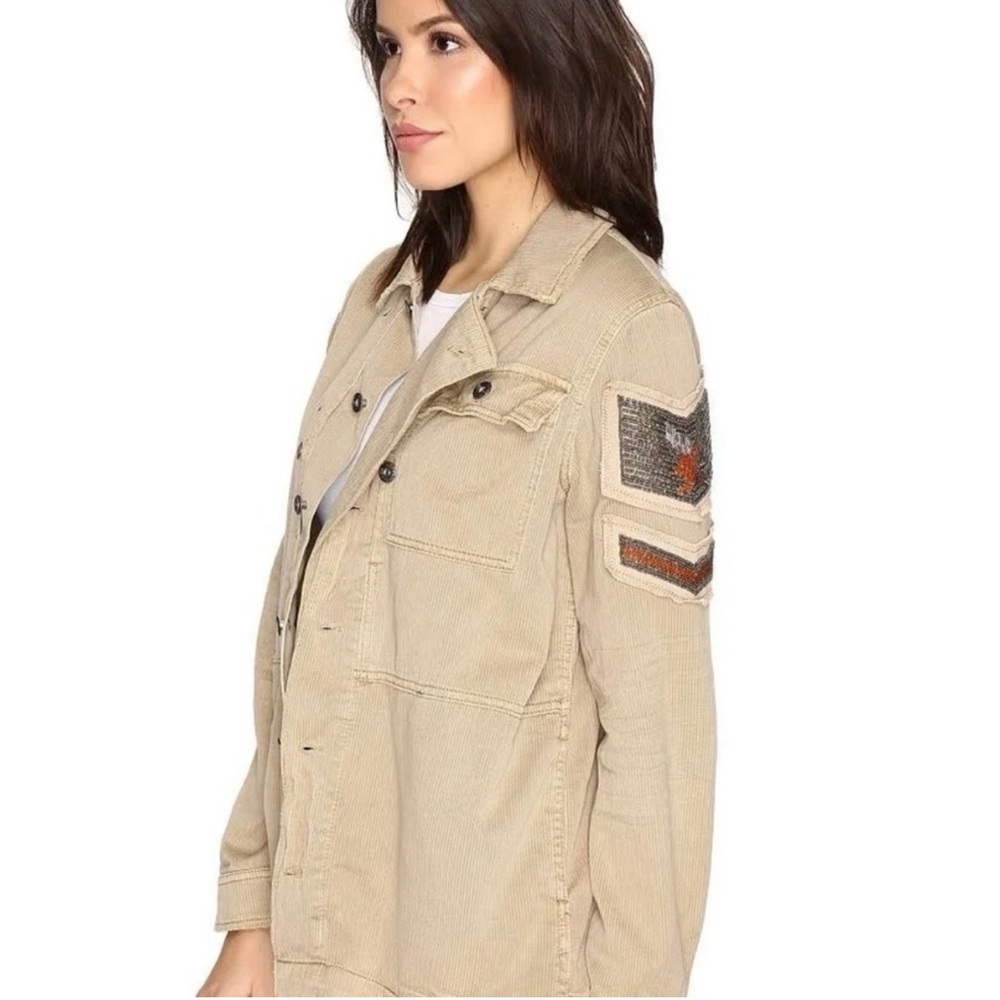 Free people Women’s Tan Casual Jacket
